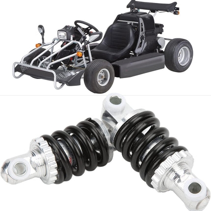 Shock absorber - 90 mm rear shock absorber - Suspension springs - 2 pieces - 400 lbs - Shock absorber springs - Dampers - Rear shock absorber - Suitable for 47cc and 49cc engines - Off-road vehicles - Minibikes.