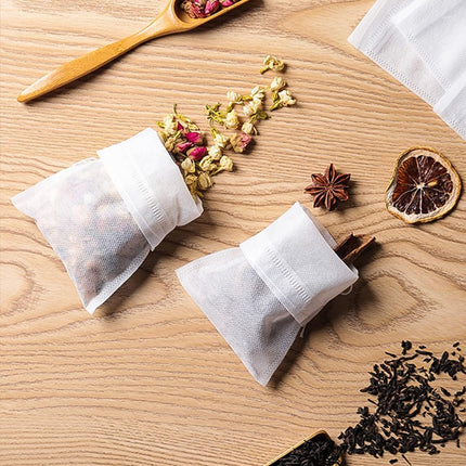 Theemaker tea bags-200 pieces-7*9cm-disposable loose tea bags-tea filter bag-for loose tea-loose leaf tea-coffee-herbs-herb.