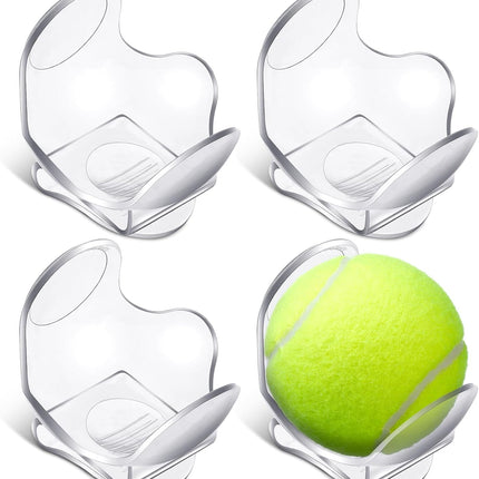 Tennisclips - 3 pack - Clear - Tennis size clip - Tennis shoulder - With clip - Tennis training - Training and competition.