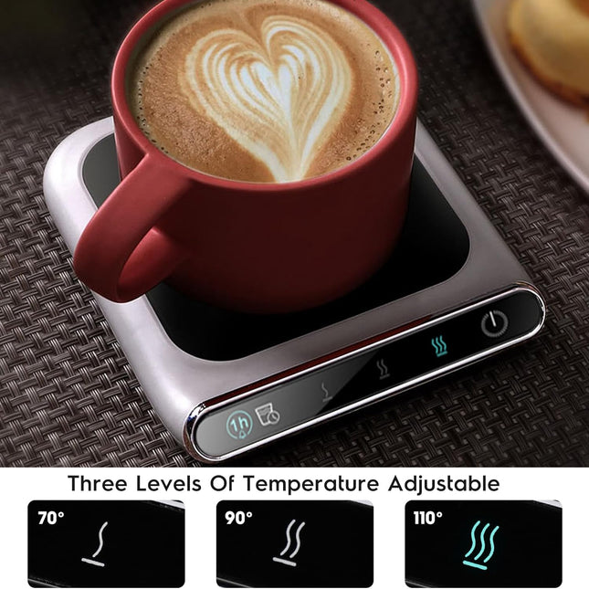 Mug warmer - temperature warmer with three speeds - cup warmer - heated coaster - mug warmer - USB cup warmer - coffee warmer.