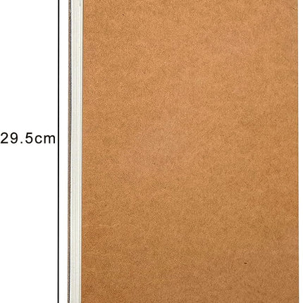A4 sketchbook hardcover A4 spiral-bound sketchbook suitable for kids and adults 160 g/m² paper 60 pages (A4-1 pack).