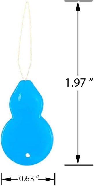 Needle threader, pack of 10. The pumpkin-shaped needle threader is easy to use for threading hand-sewing needles when doing cross-stitch clothing repairs – multiple colour designs for mending clothes..