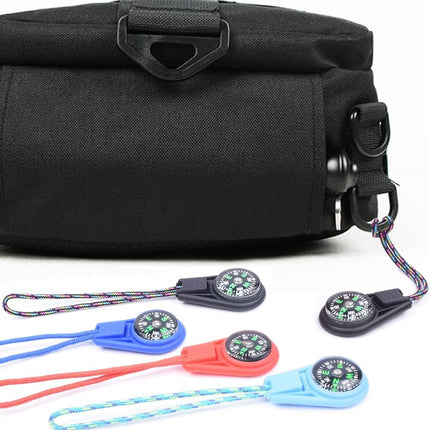 Kompas - 25-pack - Kids' Compass - Classroom - Mini Compass for Children - Hiking and Survival - Portable - Compass with Cord - 9 Colours.