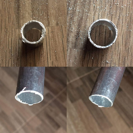 Pijpontbraamgereedschap - Her Kindness Copper pipe deburring tool - Deburring tool Universal pipe reamer 3 mm-38 mm (0-12 inch-1-5 inch) Internal and external reamers Pipe tool Acrylic pipe beveling tool.