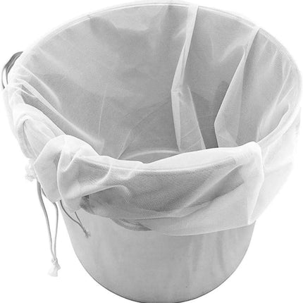 26" * 22" strainer bag for filtering home-brewed beer bags, wine, jam, fruit, nuts, milk, and yoghurt - jelly bag for making jam - reusable.