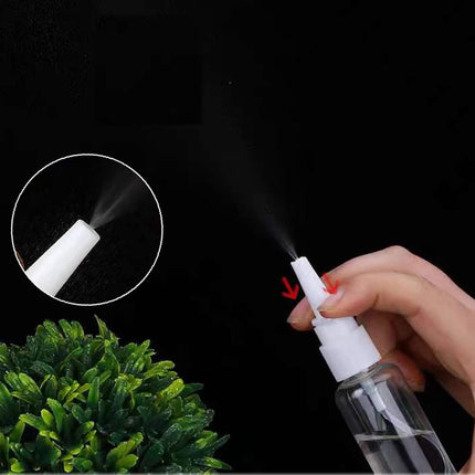 3-pack nasal spray bottles - clear spray bottle - empty nasal spray - direct spray container for essential salt solution - 10 ml.