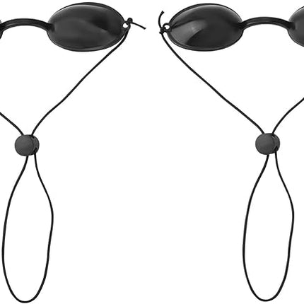 2 pairs of protective glasses for eye protection against red light - tanning glasses for women - tanning glasses for sunbathing.