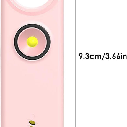 Personal alarm - Ladies - 135db - Rechargeable - SOS - LED light siren - Compact - Keychain - Siren with safety LED light.