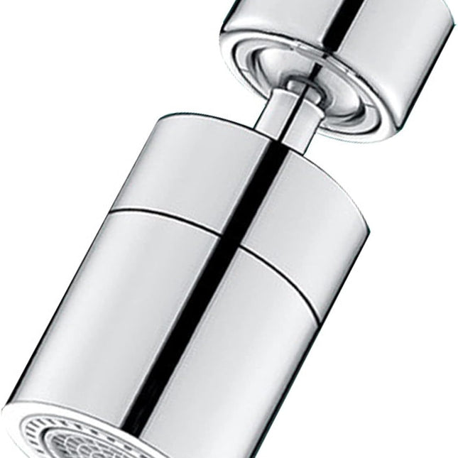 Faucet spray head for kitchen and sink taps - 360° swivel dual-function sprayer - 80-degree swivel tap spout with wide angle - Extended sprayer for taps - Splash-proof spray head for kitchen tap spouts.