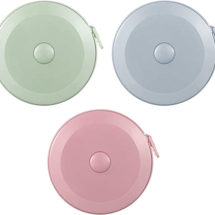 Meetlinten 3 pieces 200 cm/79 inch Sewing measuring tapes Retractable measuring tapes for measuring length, bust and waist.