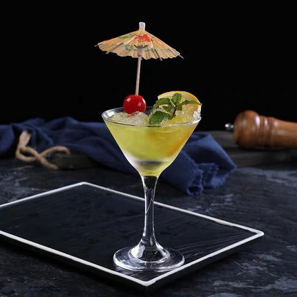 25 cocktail umbrellas for drinks - colourful paper umbrellas for drinks.