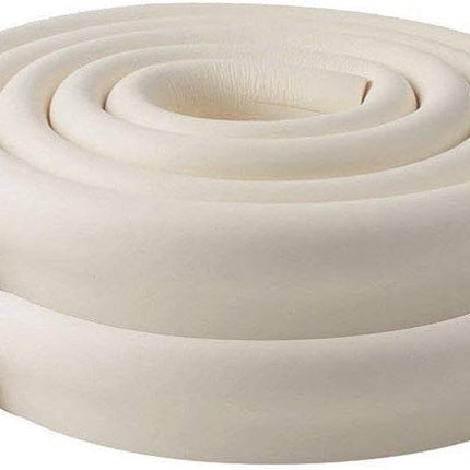 Edge protection strips, 2M * 2 rolls foam safety strips, anti-bump strips for kids, thickened soft protection strips, corner protectors for babies, children and toddlers - cream white.
