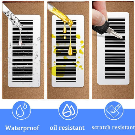 1000 stickers on a roll - food labels - self-adhesive  -  labels 60 × 30 mm - white - removable. Suitable for frozen products - kitchens - supermarkets - office supplies - refrigerators - laboratory refrigerators - jam - spices..