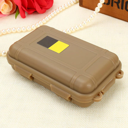 Sealed boxes - Set of 3 - Outdoor Survival Boxes - Container Storage Boxes - Plastic - Shockproof boxes - Survival Sealed boxes - 3 Colours - 4.88 x 2.93 x 1.37 inch.
