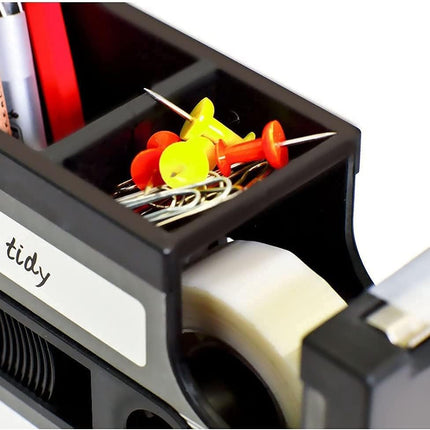 Retro Cassette Tape Pencil Holder - Multifunctional Pencil Holder - Creative Desk Organizer - Pencil Holder with Tape Holder.