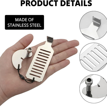 Doorstop - Portable door lock - Travel doorstop - Universal quick-install lock - Emergency lock - Child-safe doorstop - Anti-jam system - Theft security.