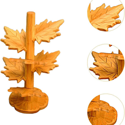 6 coasters in the shape of a maple leaf - heat-resistant and heat-insulating - suitable for dining tables, placemats, decoration, heat retention - also suitable for coasters, tableware and home refrigerators - tree-shaped design.