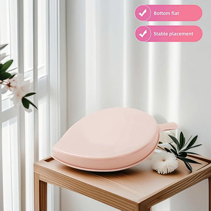 Soap dish set in leaf shape - soap dish and draining rack with double layer leaf design - removable wall-mounted storage rack suitable for showers - no drilling required (light green/blue/pink).