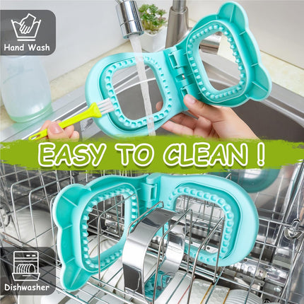 Sandwich Cutter/Sealer - Making Bread - DIY Bread - Square - Stainless Steel - Bread Cutter - Suitable for Kids - Boys & Girls - Lunch & Breakfast.