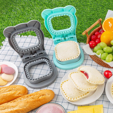 Sandwich Cutter/Sealer - Making Bread - DIY Bread - Square - Stainless Steel - Bread Cutter - Suitable for Kids - Boys & Girls - Lunch & Breakfast.