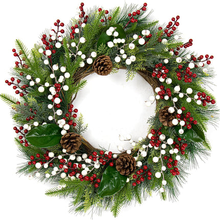 Christmas Tree Decoration - 32-pack - Artificial Red Berry Stems - 16.5 cm - Christmas Berries - Suitable for Christmas, Winter, Holiday, DIY, Decorations.