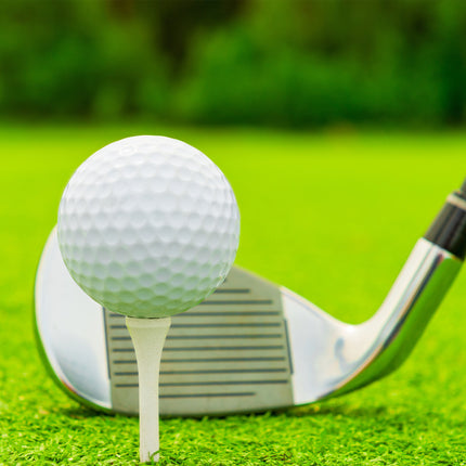 Golf Tees - Wit - Wooden - 50 Pins.
