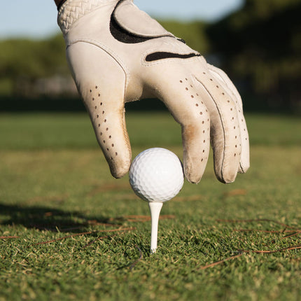 Golf Tees - Wit - Wooden - 50 Pins.
