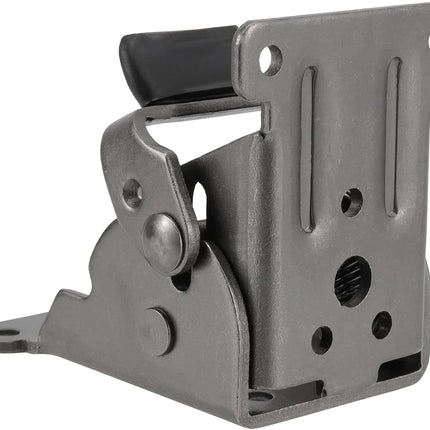 Table hinge - Folding hinge - 0-90 degree foldable - 8-pack - Lockable hinge - Lockable extension support bracket - with 64 screws, black.