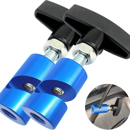 Hefsteunklem - 2 pieces - Bonnet support bar - Boot support - Non-slip device - Lifting bar - Non-slip tool.