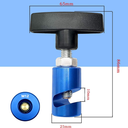 Hefsteunklem - 2 pieces - Bonnet support bar - Boot support - Non-slip device - Lifting bar - Non-slip tool.