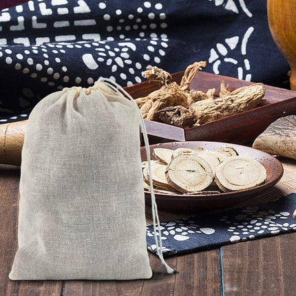 YQL Spice Bags for Cooking,30PCS 4x6 Inch Muslin Bags with Drawstring Tea Filter Bags Cheesecloth Bags for Straining Reusable Natural Cotton Sachet/Herb Bags.