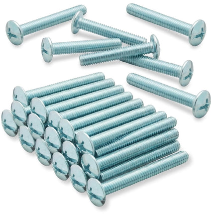 Cabinet Knob & Pull Machine Screws 25-pk (8-32 x 1-1/2") or Choose Your Length; Fasteners for Kitchen & Bathroom Drawer & Door Hardware.