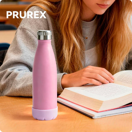 Silicone Water Bottle Boot - Bottom Protector Cover for Swell, Mollcity, Mira and Iron °Flask Retro Cola - Shape Sport Insulated Water Bottles.