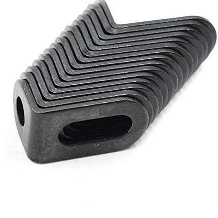 Biaungdo 18x18x30mm/0.7"x0.7"x1.2" Adjustable Right Angle Brackets L-shape Corner Brace Support Black- (15 Pcs).