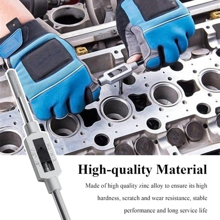 Biaungdo 1/16"- 1/2" Tap Capacity Adjustable Tapping Wrench Profesional Handle Tap and Reamer Wrench (M3-12).