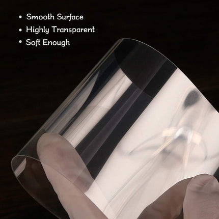 YQL Cake Collar 6 Inch,Acetate Cake Collar Roll DIY Acetate Sheet Baking Transparent Mousse Cake Sheets Surrounding Edge Clear Cake Strips for Baking Decorate Shaker Cards Making(6x394Inch).