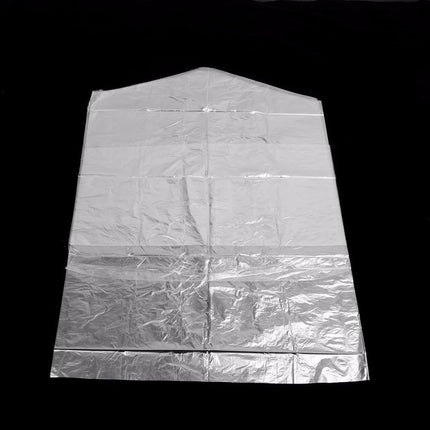 20Pcs Plastic Garment Bags for Hanging Clothes, 35 Inch Clear Dry Cleaner Bags Dustproof Suit Cover Clothes Storage Bag for Skirt Coat Shirt Jacket (60 x 90cm).
