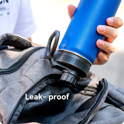 Replacement Spout Lid for Hydro Flask Wide Mouth Bottles (12/16/18/22/32/40/64oz) – 2.28" Leak-Proof Sports Cap Accessory, Secure Fit.