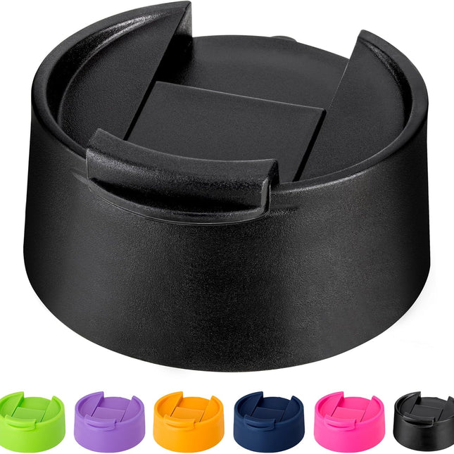 Flip Lid for Hydro Flask 12 16 18 20 32 40 64 oz Wide Mouth Bottle,Replacement Lid for Hydroflask,Thermoflask,Iron Flask and More 2.28" Wide Mouth Bottles.