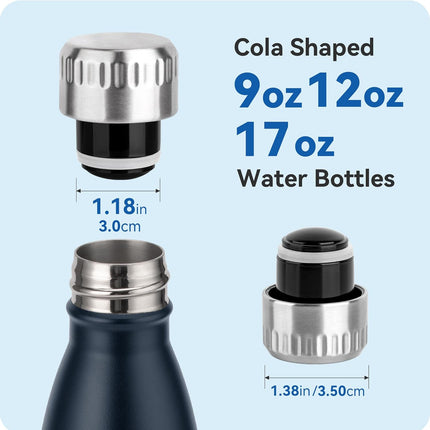 Replacemet Leak Proof Lid - for Swell, Mollcity, Mira and Iron °Flask Retro Cola - Shape Sport Insulated Water Bottles-Water Bottle Accessories.
