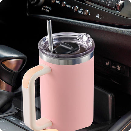 Replacement Lid for Stanley Quencher H2.0&1.0 30oz Tumblers，Leak-Proof Threaded Cover with Straw-Friendly Design, BPA-Free Transparent Lid Compatible with Stanley FlowState 30 oz (1 Pack).