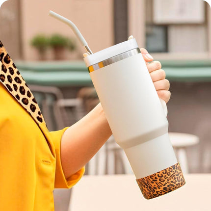 Silicone Boot for Stanley Quencher Tumbler 20/30/40 oz & IceFlow 20/30oz,Owala Tumbler 24 oz,Hydro Flask 12-24oz,-Non-Slip Bottom Protector for Bottom Size 2.8-2.95" BPA-Free Cup Sleeve.