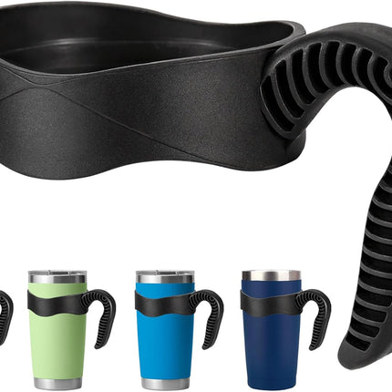 Activity Tumbler Handle for YETI Rambler 20 oz,Anti Slip Travel Mug Grip Cup Holder for Sumwill, Ozark Trail,Sic and More 20OZ Mugs, BPA FREE.