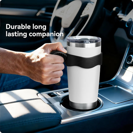 Activity Tumbler Handle for YETI Rambler 20 oz,Anti Slip Travel Mug Grip Cup Holder for Sumwill, Ozark Trail,Sic and More 20OZ Mugs, BPA FREE.