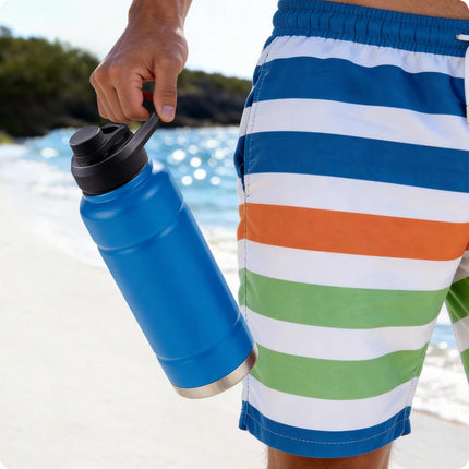 Replacement Lid for Bubba Water Bottle 24 32 40 OZ, Spout Lid with Ergonomic Handle for Bubba Trailblazer - Durable, BPA-Free & Leak-Proof.