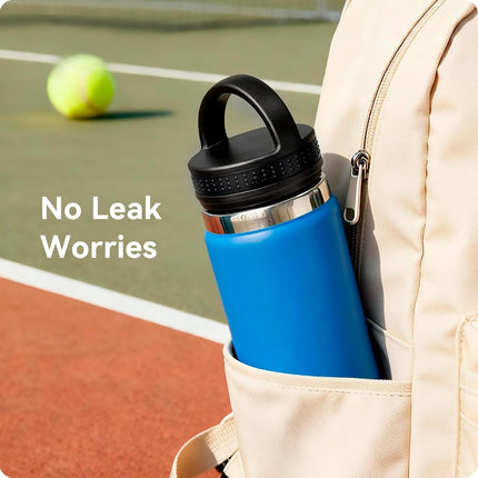 Lid for Hydro Flask12 16 18 20 32 40 64oz Wide Mouth Bottle, Replacement lid for Thermoflask,Iron Flask,Takeya and More 2.28" Wide Mouth Bottles.