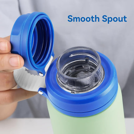 Clear Spout Lid for Hydro Flask 12 16 20 32 40 64 oz Wide Mouth Bottle,Replacement Lid for 2.28" Wide Mouth Sport Water Bottle Accessories.