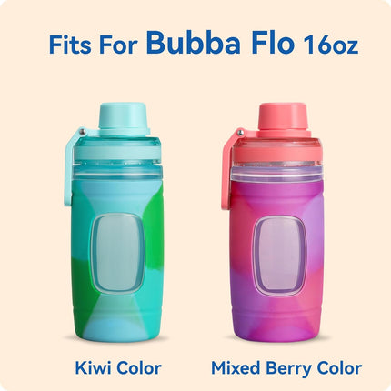 Replacement Spout Lid for Bubba Water Bottle 16 OZ, Portable Water Bottle Caps for Bubba Flo, BPA-Free & Leak-Proof.