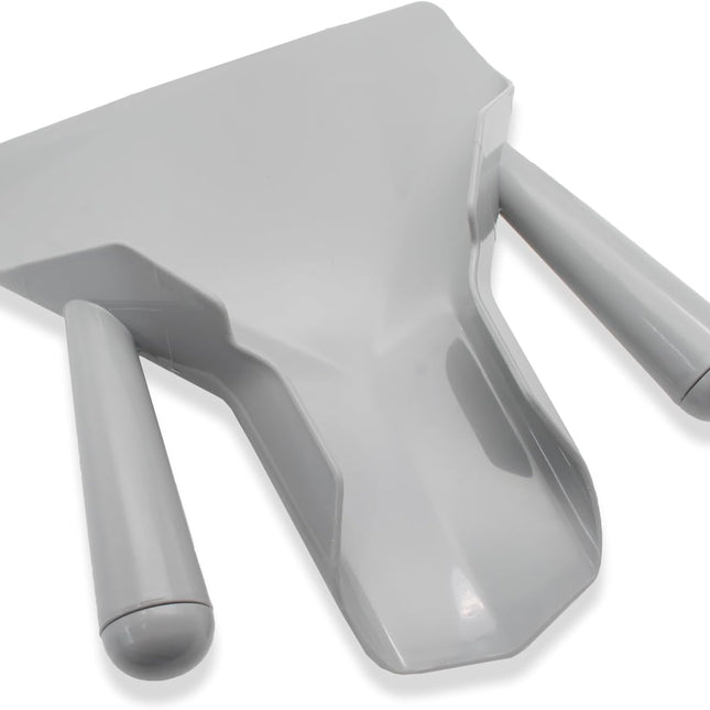 Biaungdo Polycarbonate French Fry Popcorn Scoop, French Fry Bagger, Quick Fill Tool for Bags & Boxes, Multipurpose Scooper for Food, Fries, Snacks, Desserts, Ice(Dual Handle).