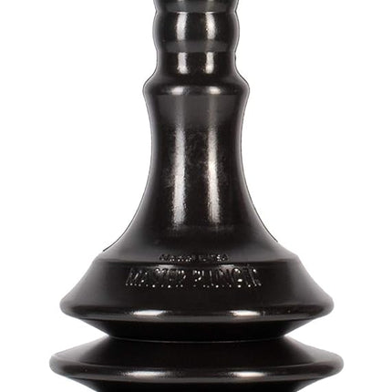 Master Plunger MPS4 Sink & Drain Plunger for Kitchen Sinks, Bathroom Sinks, Showers, and Bathtubs. Small and Strong Design with Large Bellows Commercial & Residential Use, Black.